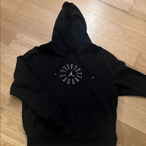 Black Jordan 11 hoodie